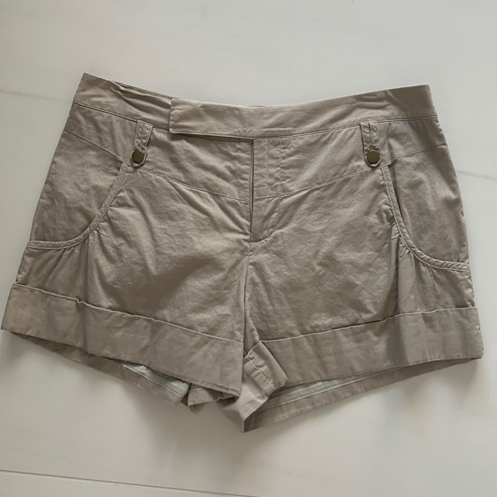 To The Max Khaki Shorts